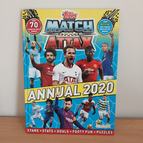 Topps match attax annual - annual, 2020