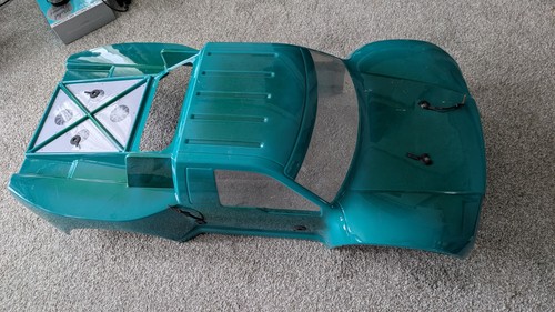Bodyshell teal for 5th rc - 1/5th,