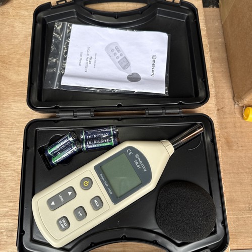 Mercury digital sound level - mercury,