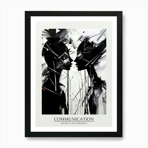 Communication abstract black - abstract,