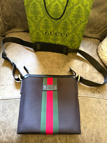 Gucci web stripe crossbody - stripe,