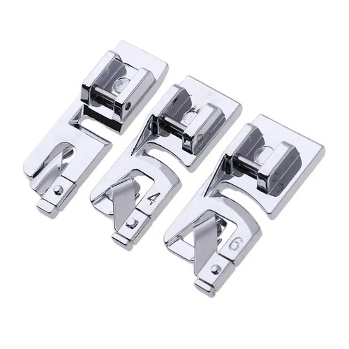 Set rolled hem presser - 3,