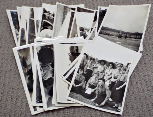 Girl guides camp - , vintage