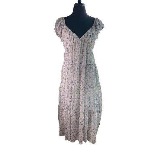 White birch floral - birch, maxi