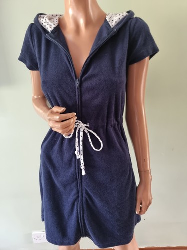 John lewis towelling navy blue - john,
