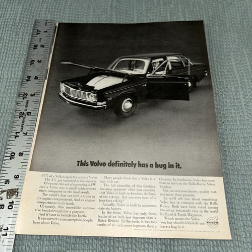 1969 144 volvo sedan - 144, original