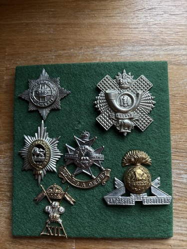 British army cap badges - british,