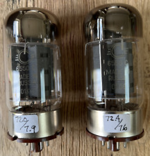Matched pair Svetlana 6550C/KT88 'Winged C' Valves/Vacuum Tubes - AVO Tested