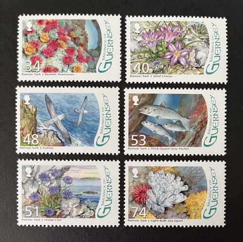 Guernsey 2008 mnh sark ramsar - guernsey,