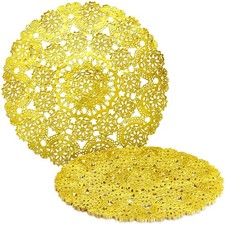 Gold Paper Doilies 12 Inch