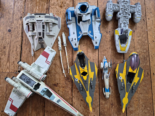Vintage star wars - star, v-wing