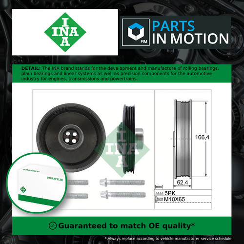 Crankshaft pulley fits - (tvd),