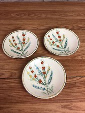 3 x Aynsley Bone China Saucers