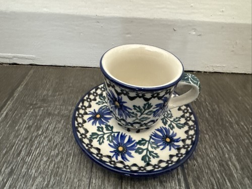 Espresso cup and saucer - and,