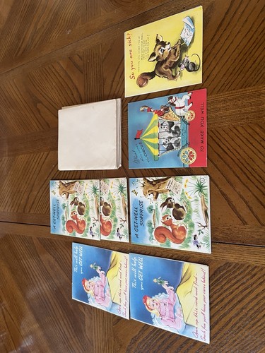 Vintage greetings cards - vintage,