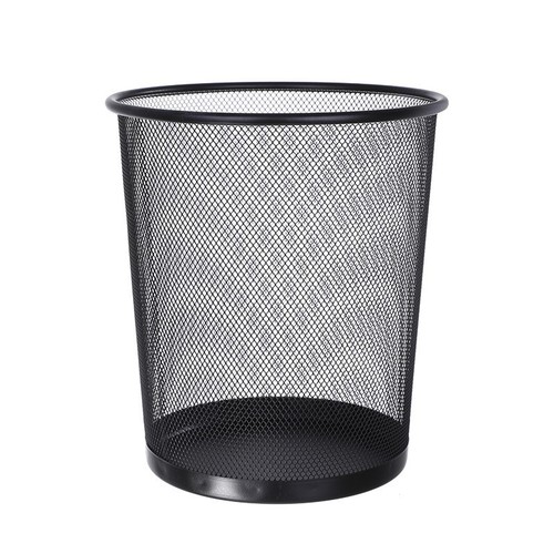 Mesh waste paper bin bedroom - paper,