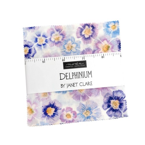 Moda charm pack delphinium - charm, pack-
