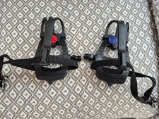 Boardman toe cage pedals, for