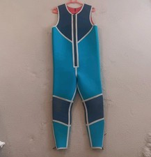 Retro Custom Made Vest Top Front Zip Wet Suit
