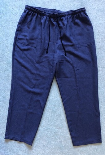 Slimma blue cropped trousers - slimma,