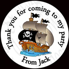 35 x Personalised Pirate Ship