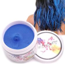 Blue Hair Wax Colour Temporary DIY Washable Hair Dye Non Permanent Hair Paint Wa