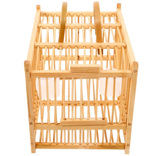 Double layer bamboo bird - bamboo,
