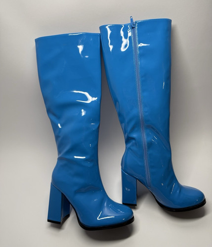 Nasty gal blue patent pvc - gal,