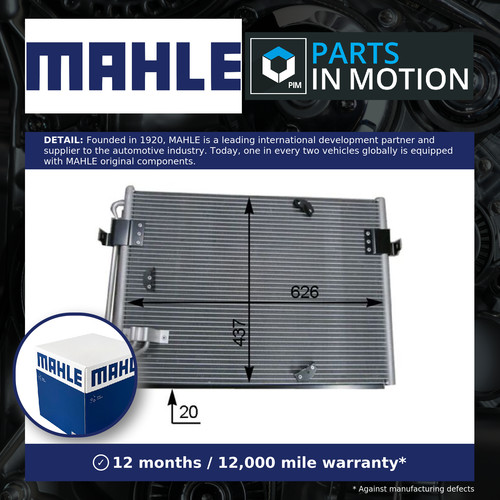 Air con condenser fits - fits, 850
