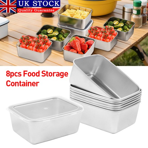 8pcs stainless steel - steel, food