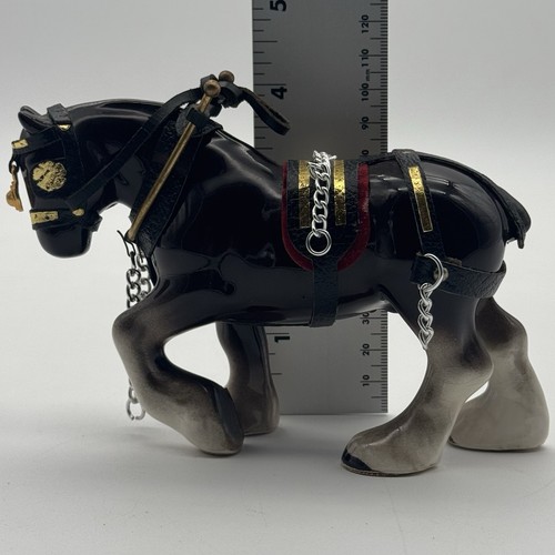 Vintage ceramic shire - ceramic, horse