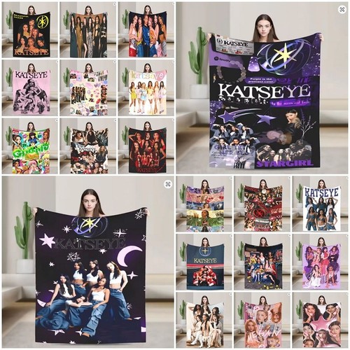 New girls katseye throw - katseye, bed
