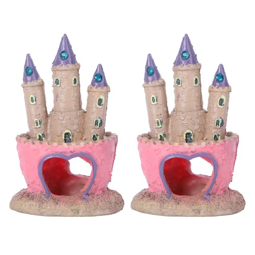 Pcs fish tank castle - 2,