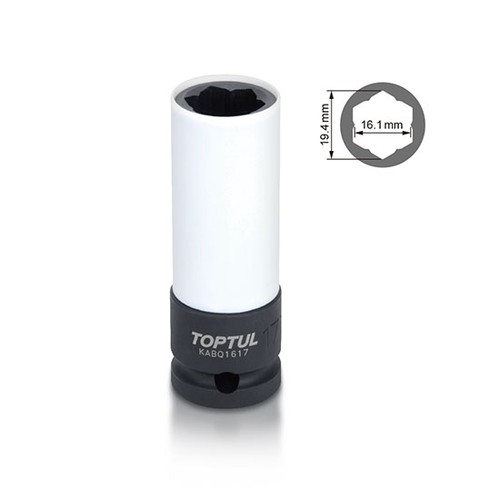 Toptul 17mm thin wall - wall, deep