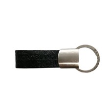 Montblanc Blk Leather Keychain