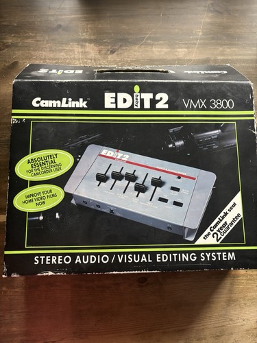 Retro edit vmx3800 video - edit,