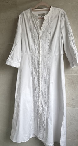 Hobbs white cotton - , embroidered