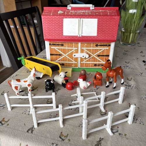 Vintage fisher price farm 910 - fisher,