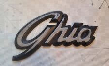 Ford Ghia plastic Vintage car Badge (3 For £3 P&P )