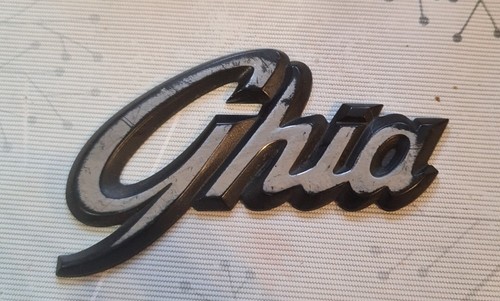 Ford ghia plastic vintage car - ford,