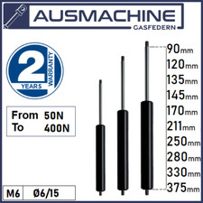 Gas strut - x2, spring