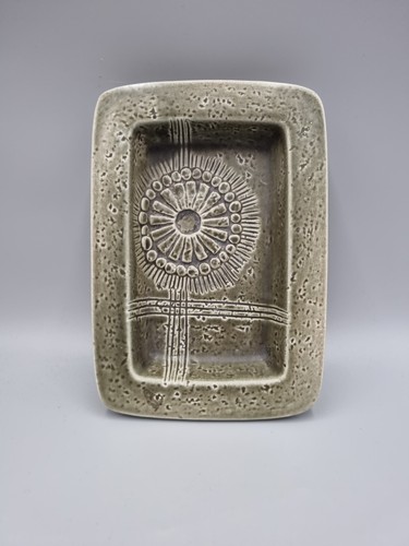 Vintage studio pottery - vintage, tray