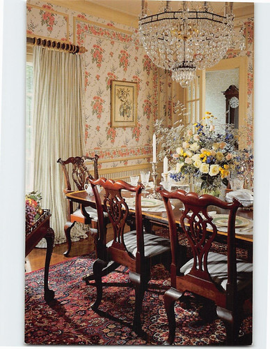 Postcard dining room setting - dining,