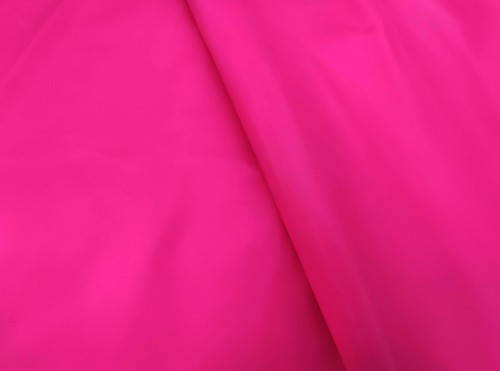 Neon pink cow - leather, sheets