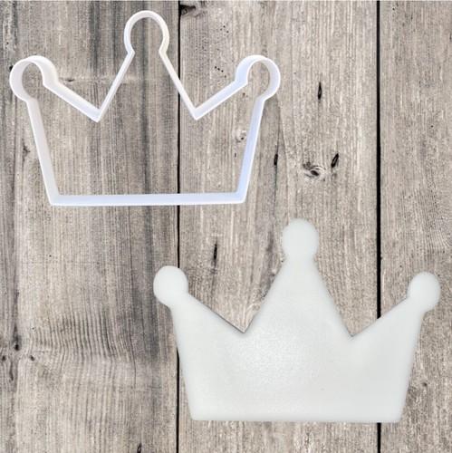 Crown cookie cutter fondant - crown,