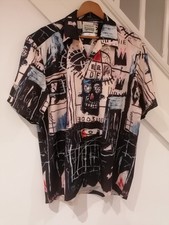 Mens WACKO MARIA The Guilty Parties Japan SHIRT, Size XL, Jean Michel Basquiat