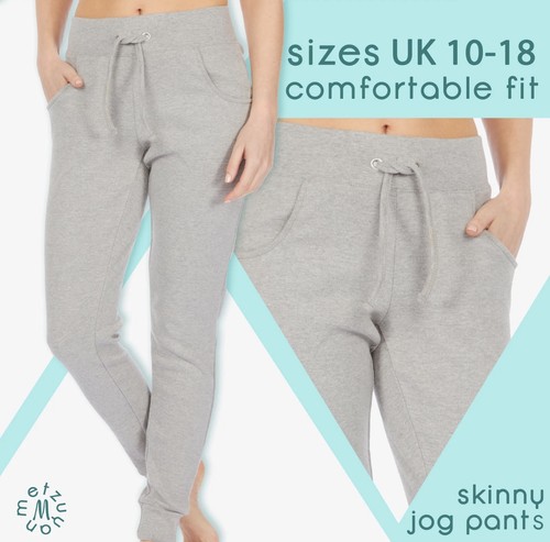 Ladies grey joggers jog - joggers,