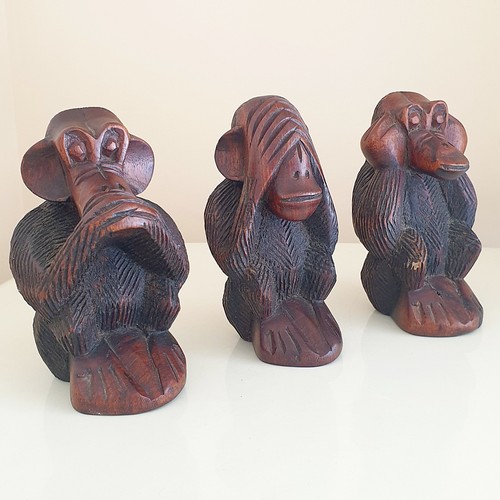 Set wise monkeys - 3, vintage
