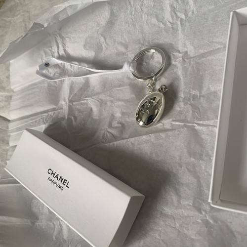 Chanel parfums silver metal - silver,