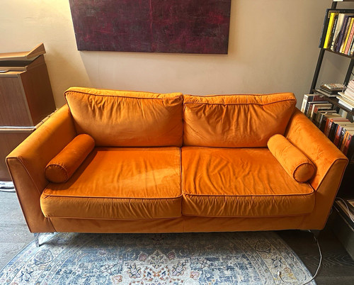 Burnt orange seater - burnt,